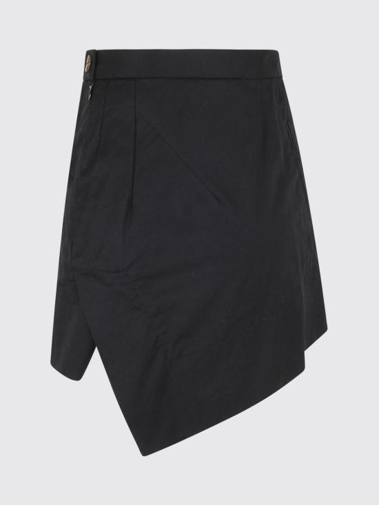 26SS 비비안웨스트우드 미디 스커트 1K01002RW01CC N401 Black - VIVIENNE WESTWOOD