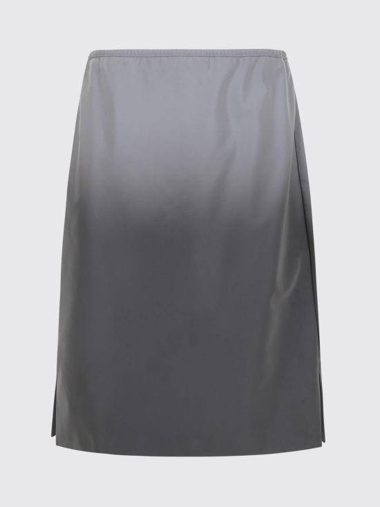 26SS 알렉산더 왕 미디 스커트 1WC1265391 965B Silver - ALEXANDER WANG