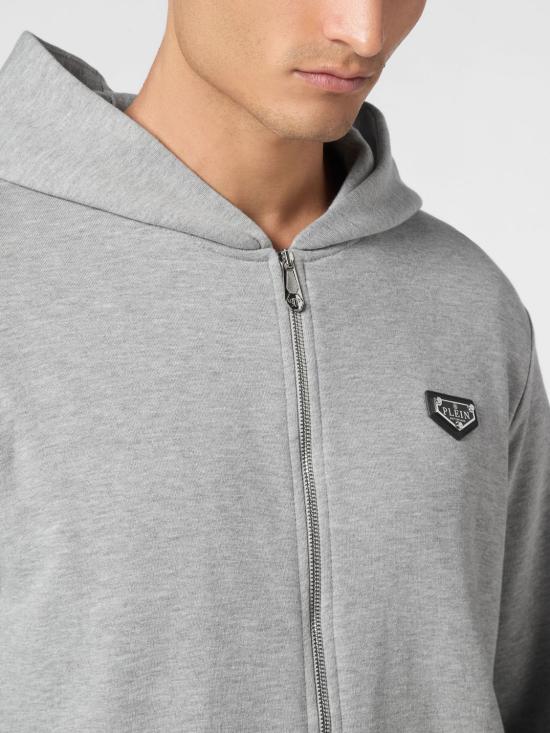 26SS 필립 플레인 긴팔 티셔츠 UADCMJB3569PTE003N 10 Grey - PHILIPP PLEIN