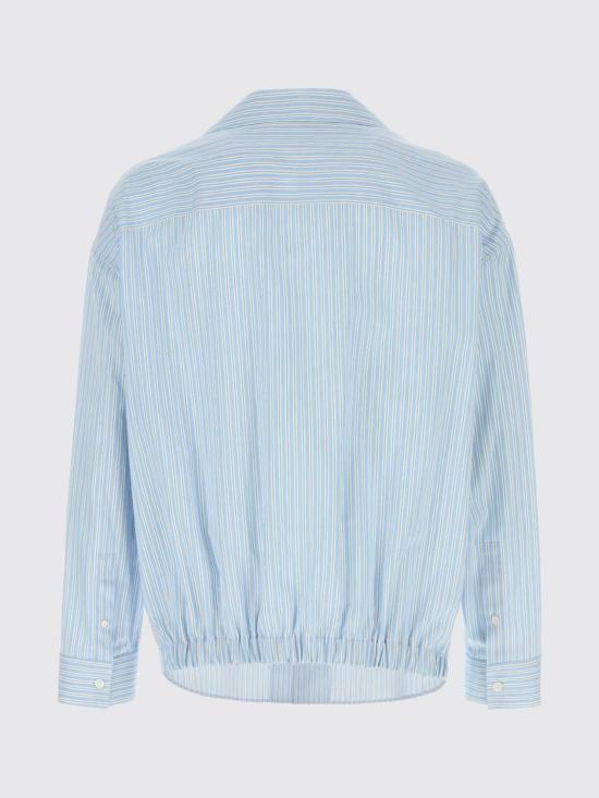 26SS 로에베 스트라이프 코튼 셔츠 스트라이프 코튼 셔츠 H526Y05XAI WHITENAVY - LOEWE
