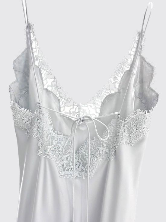 26SS 로에 롱 원피스 41933165 454 Gnawed Blue - ROHE