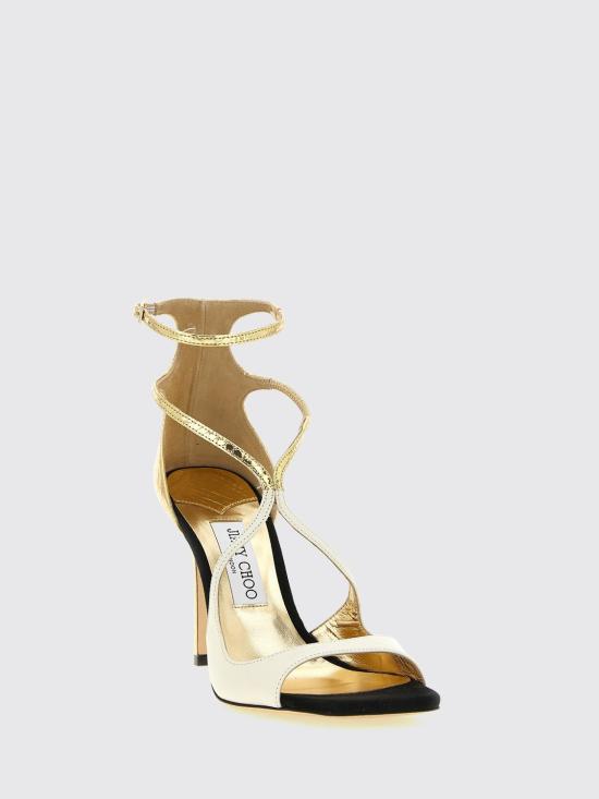 26FW 지미추 힐/펌프스 AZIA95BRH BLACKLATTEGOLD Multicolor - JIMMY CHOO