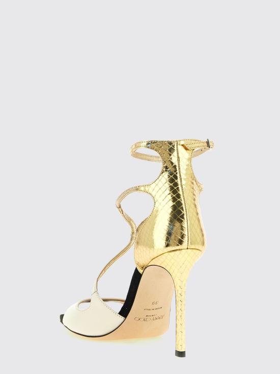 26FW 지미추 힐/펌프스 AZIA95BRH BLACKLATTEGOLD Multicolor - JIMMY CHOO