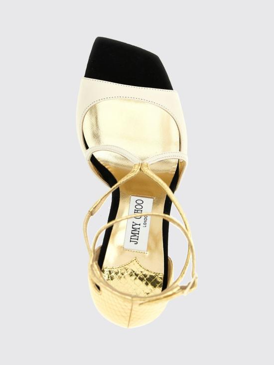 26FW 지미추 힐/펌프스 AZIA95BRH BLACKLATTEGOLD Multicolor - JIMMY CHOO