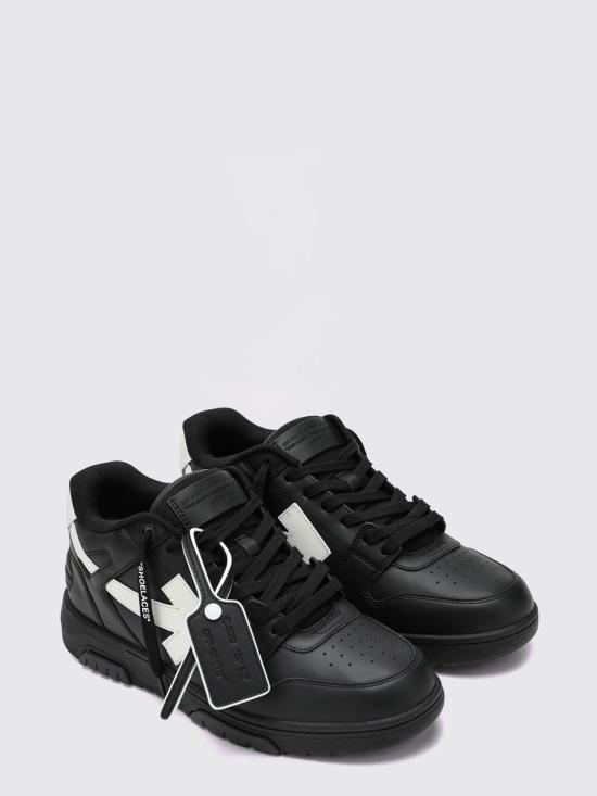 26FW 오프화이트 스니커즈 OMIA189C99LEA019 1001 Black - OFF WHITE