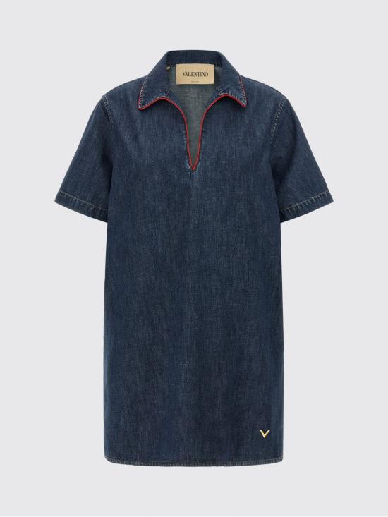 26FW 발렌티노 가라바니 데님 원피스 DA13B9YA 528 Denim - VALENTINO GARAVANI