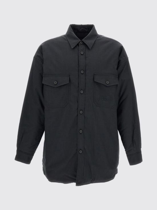 26FW MM6 메종마르지엘라 긴팔 셔츠 SH0DT0045MTN193 962 Charcoal - MM6 MAISON MARGIELA