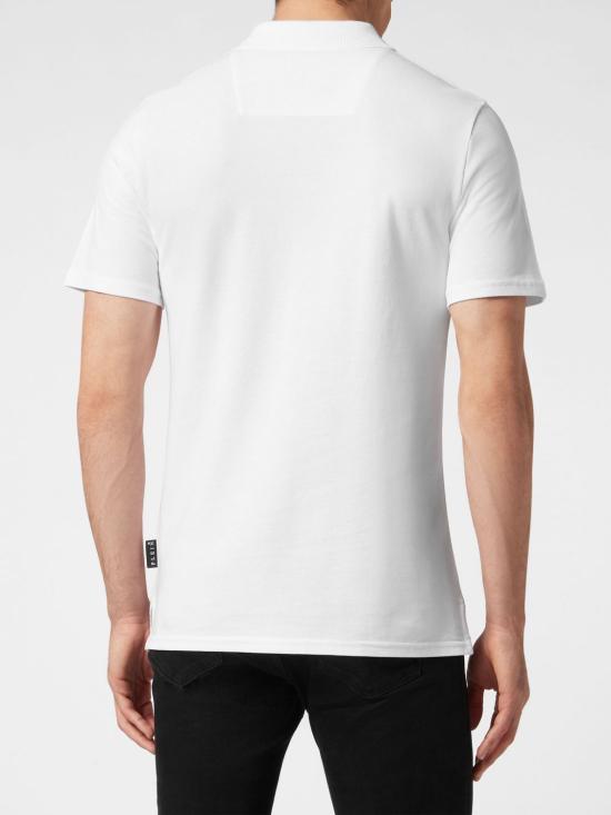 26SS 필립 플레인 폴로 티셔츠 LABCMTK7664PJY002N 01 White - PHILIPP PLEIN