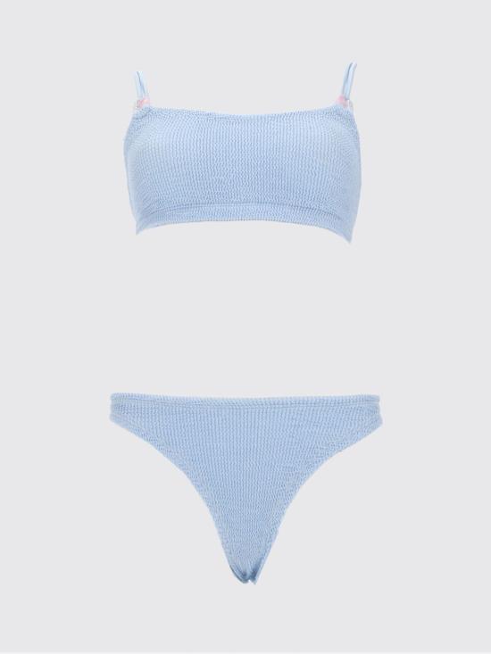 26SS 훈자 지 비키니 수영복 BCASSIEBDD METALLICICEBLUE Sky Blue - HUNZA G