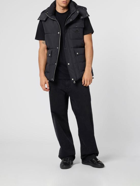 26SS 필립 플레인 패딩 조끼 LAECMRC0237PNY002N 02 Black - PHILIPP PLEIN