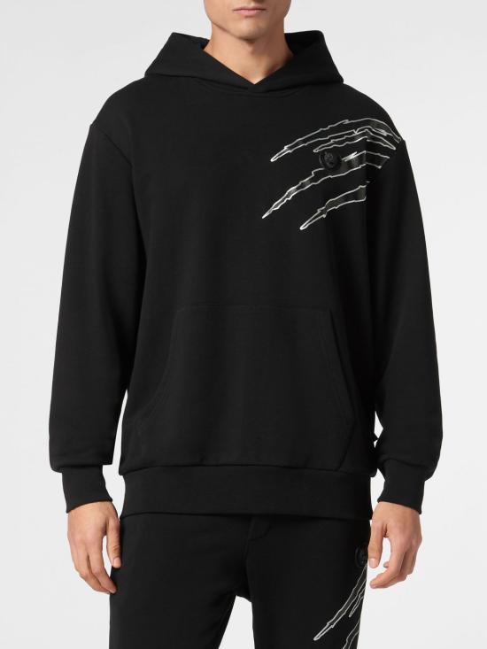 26SS 플레인스포츠 후드 티셔츠 SAECMJB3588STE001N 0270 Black 1