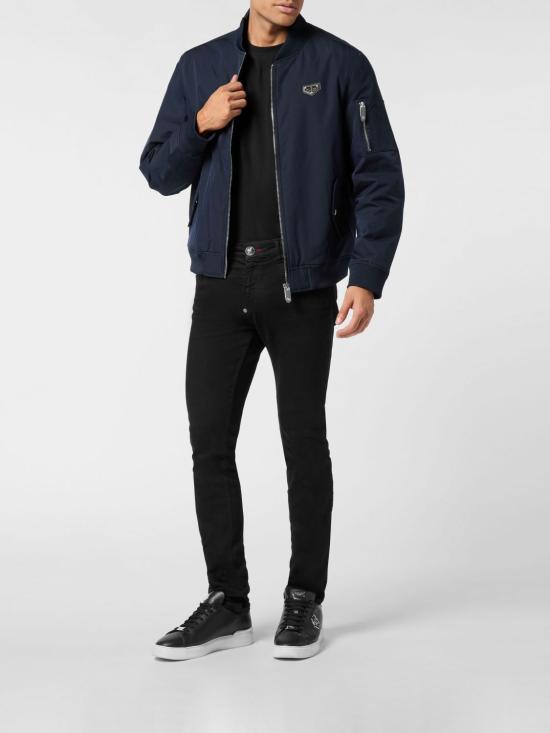 26SS 필립 플레인 봄버 자켓 UAECMRB2967PNY002N 24 Ink - PHILIPP PLEIN