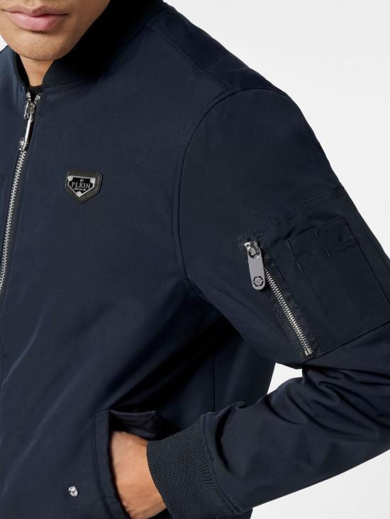 26SS 필립 플레인 봄버 자켓 UAECMRB2967PNY002N 24 Ink - PHILIPP PLEIN