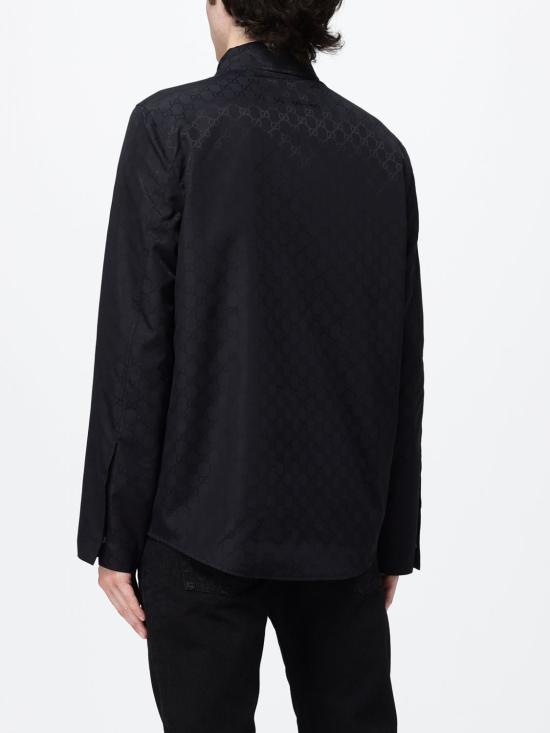 26FW 구찌 GG 라이트 실크 파이유 재킷 GG 라이트 실크 파이유 재킷 871663ZAU1J 1000 Black - GUCCI