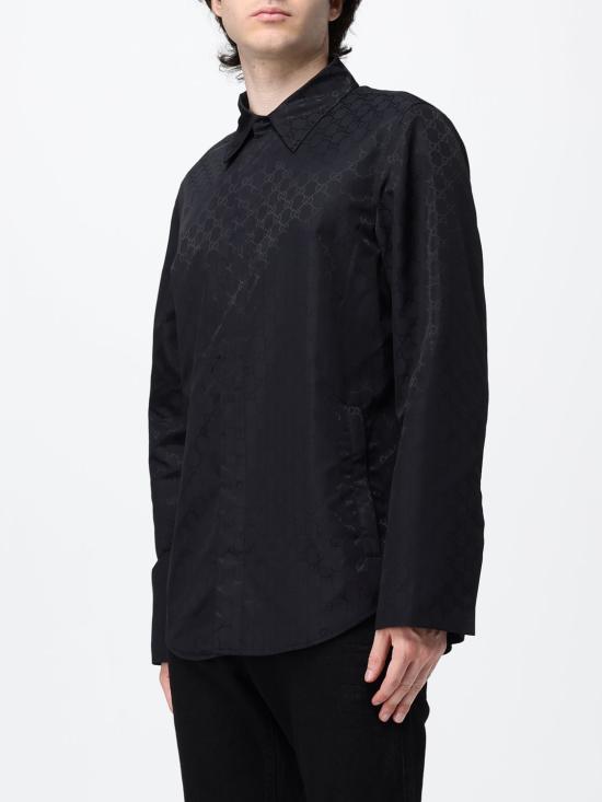 26FW 구찌 GG 라이트 실크 파이유 재킷 GG 라이트 실크 파이유 재킷 871663ZAU1J 1000 Black - GUCCI
