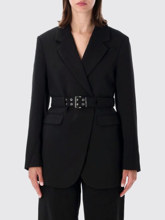 26FW 가니 수트 자켓 W0241675 099 Black