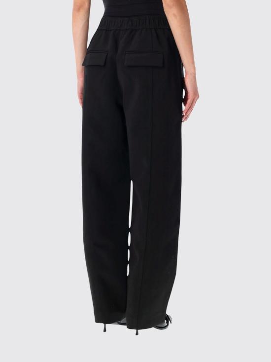 26FW 가니 스트레이트 팬츠 A1080054 099 Black - GANNI