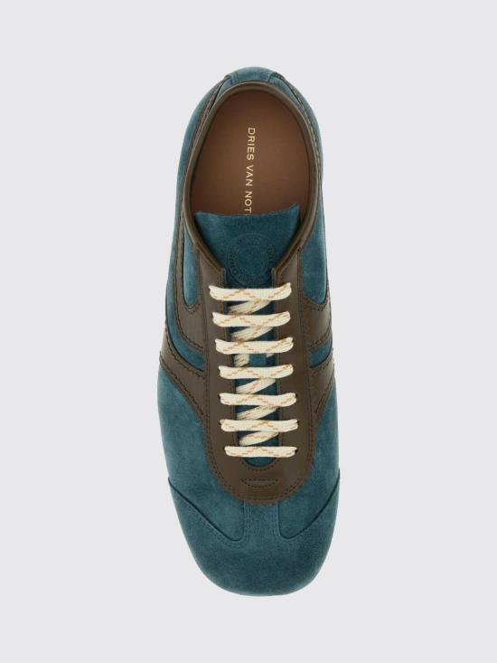 26FW 드리스 반 노튼 스니커즈 2620217000132 503 Turquoise - DRIES VAN NOTEN