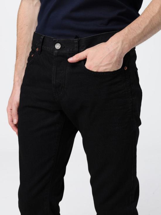 26FW 생로랑 스트레이트 팬츠 854129Y07YD 1238 Black - SAINT LAURENT