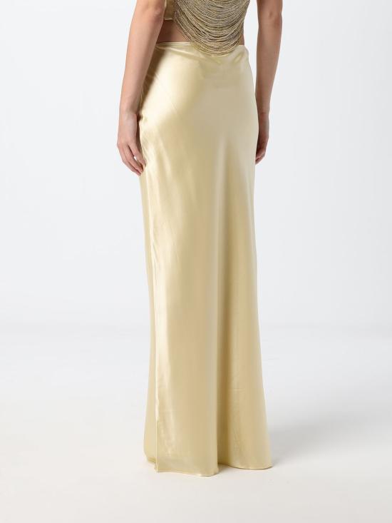 26SS 컬트 가이아 롱 스커트 WVSK3615CR3520 TAPESTRY MULTI Yellow - CULT GAIA