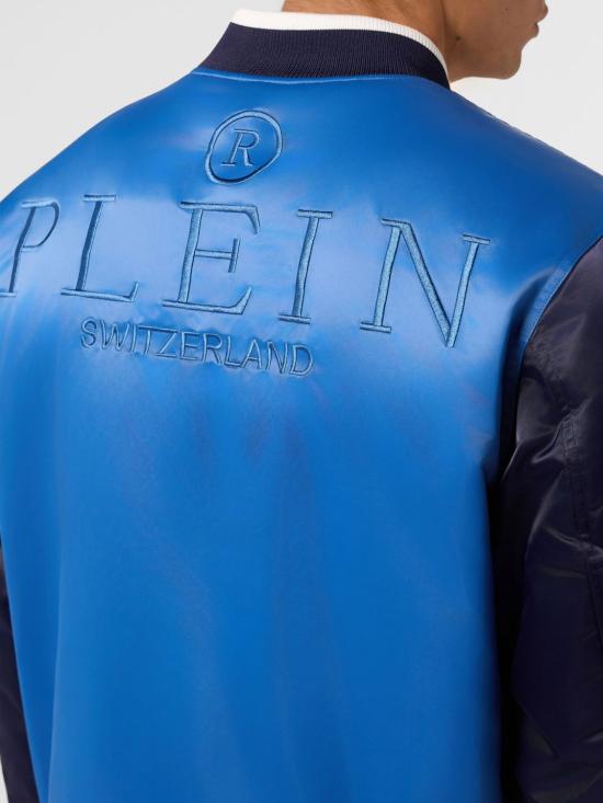 26SS 필립 플레인 봄버 자켓 UAFCMRB3165PTE003N 08 Turquoise - PHILIPP PLEIN