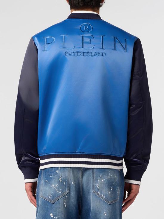 26SS 필립 플레인 봄버 자켓 UAFCMRB3165PTE003N 08 Turquoise - PHILIPP PLEIN