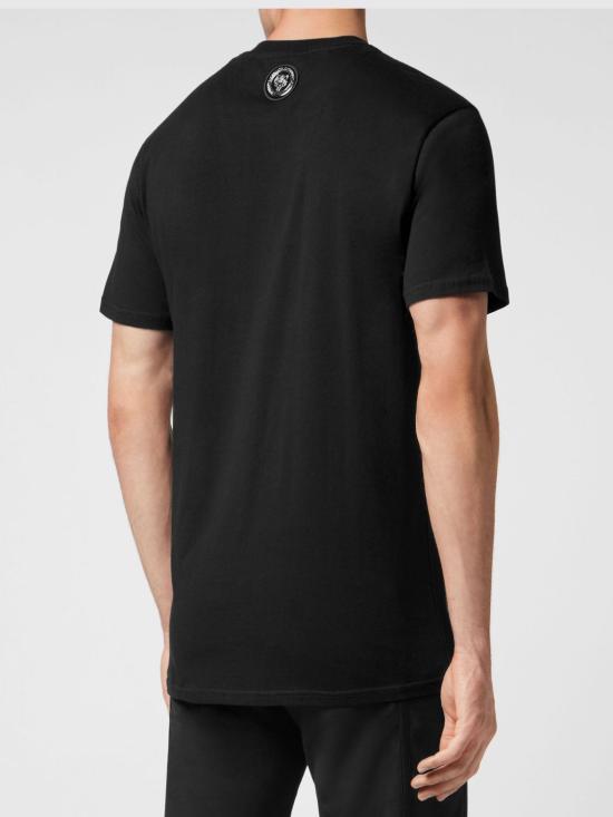 26SS 플레인스포츠 반팔 티셔츠 SADCMTK6929SJY001N 0294 Black 1 - PLEIN SPORT