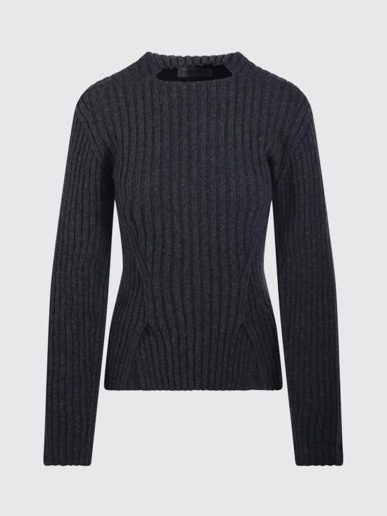 26FW 빅토리아 베컴 스웨터 1326KJU007314A 9896 Grey - VICTORIA BECKHAM