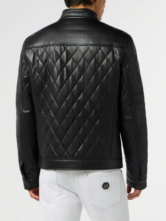 26SS 필립 플레인 숏패딩 LAECMRB3075PTE003N 02 Black - PHILIPP PLEIN