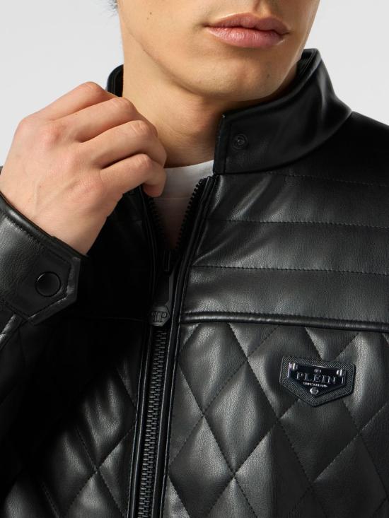 26SS 필립 플레인 숏패딩 LAECMRB3075PTE003N 02 Black - PHILIPP PLEIN