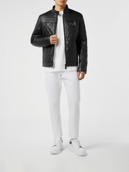 26SS 필립 플레인 숏패딩 LAECMRB3075PTE003N 02 Black - PHILIPP PLEIN