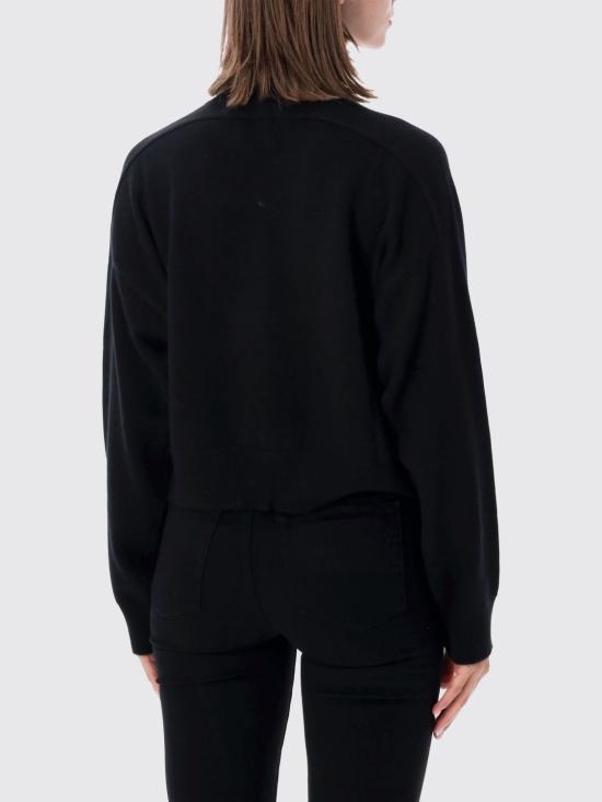 26FW 루루 드 세종 스웨터 ANZORLDS Black - LOULOU DE SAISON