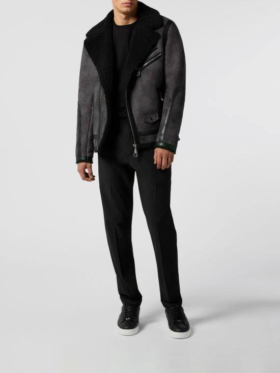 26SS 필립 플레인 무스탕 LAECMRB3073PTE003N 02 Black - PHILIPP PLEIN
