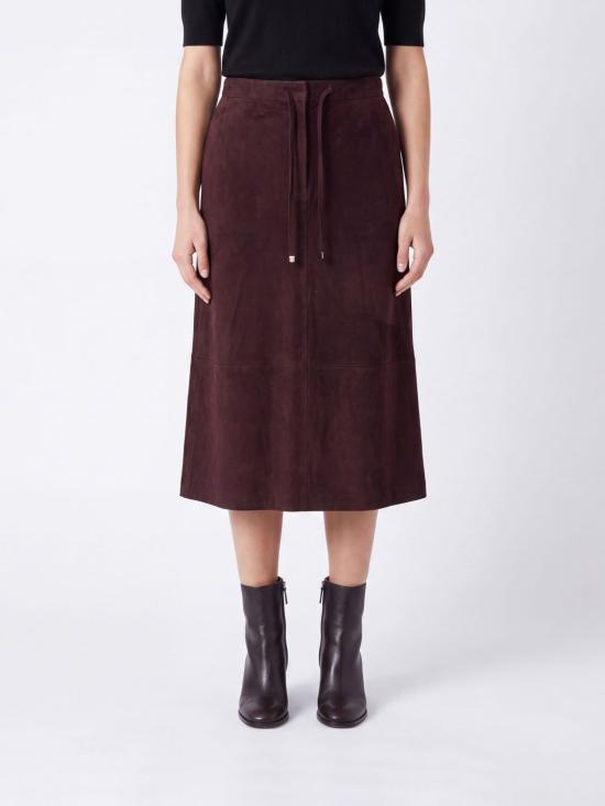 26FW 에스막스마라 롱 스커트 2629406011600 003 Ruby