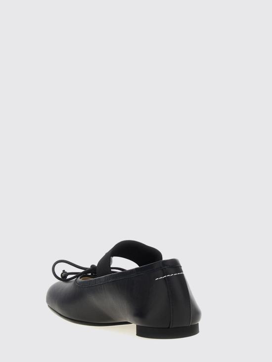 26FW MM6 메종마르지엘라 아나토믹 뉴메릭 발레리나 플랫 슈즈 S59WZ0099P3628 T8013 Black - MM6 MAISON MARGIELA