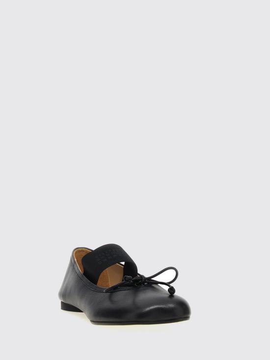 26FW MM6 메종마르지엘라 아나토믹 뉴메릭 발레리나 플랫 슈즈 S59WZ0099P3628 T8013 Black - MM6 MAISON MARGIELA