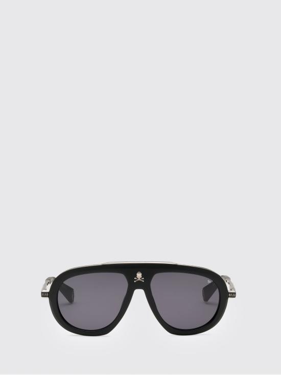 26FW 필립 플레인 선글라스 AADAMES0251PXV086N 0202 Black - PHILIPP PLEIN