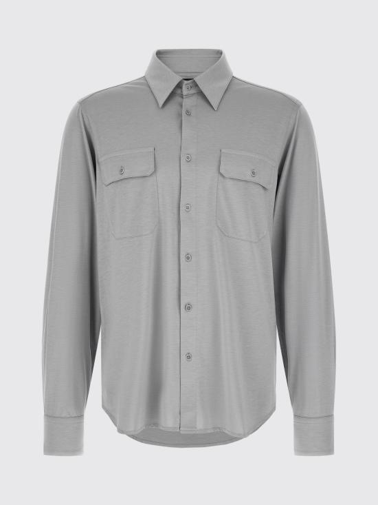 26FW 톰포드 긴팔 셔츠 JBL027JMS026 TAV Grey - TOMFORD