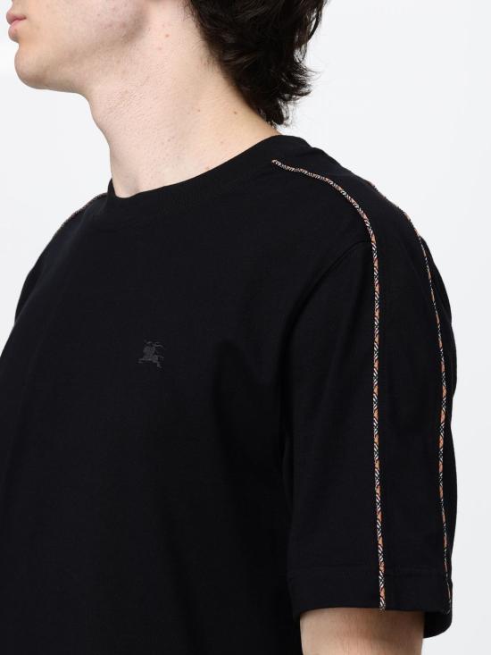 26FW 버버리 반팔 티셔츠 8127589 Black - BURBERRY