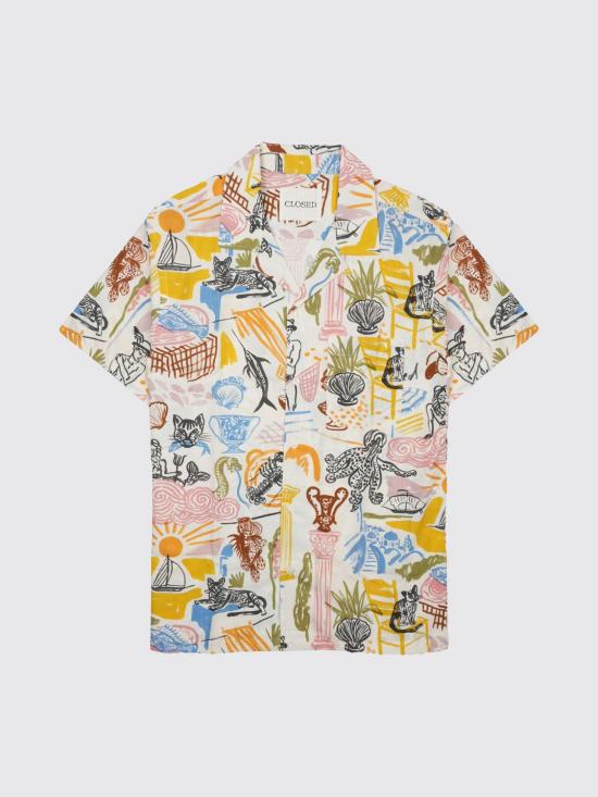 26SS 클로즈드 반팔 셔츠 C8444426BPR 101 Multicolor - CLOSED