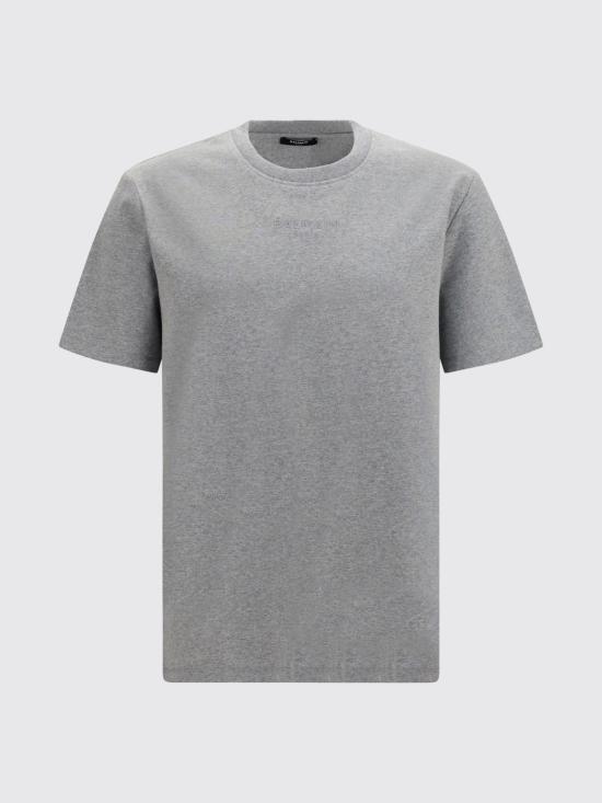 26FW 발망 반팔 티셔츠 GH0EG000BD10 YHD Grey - BALMAIN