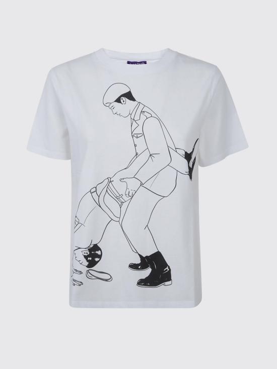 26SS 장 폴 고티에 반팔 티셔츠 2602UTO491J032 0100 White - JEAN PAUL GAULTIER