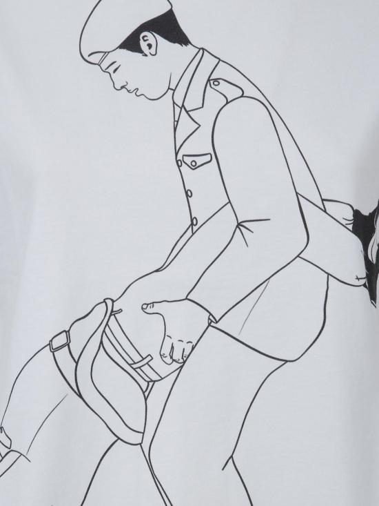 26SS 장 폴 고티에 반팔 티셔츠 2602UTO491J032 0100 White - JEAN PAUL GAULTIER