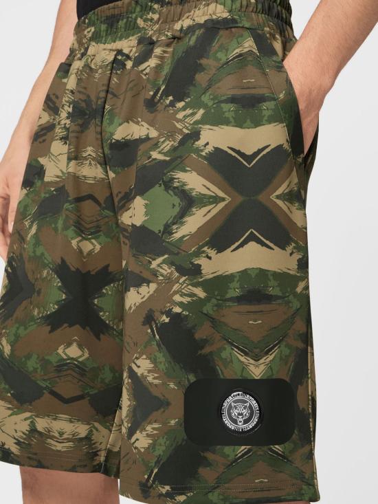 26SS 플레인스포츠 숏팬츠 SADCMJT2269SJO001N 0550 Military - PLEIN SPORT