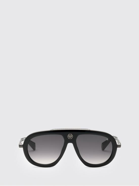 26FW 필립 플레인 선글라스 AADAMES0250PXV086N 0202 Black - PHILIPP PLEIN