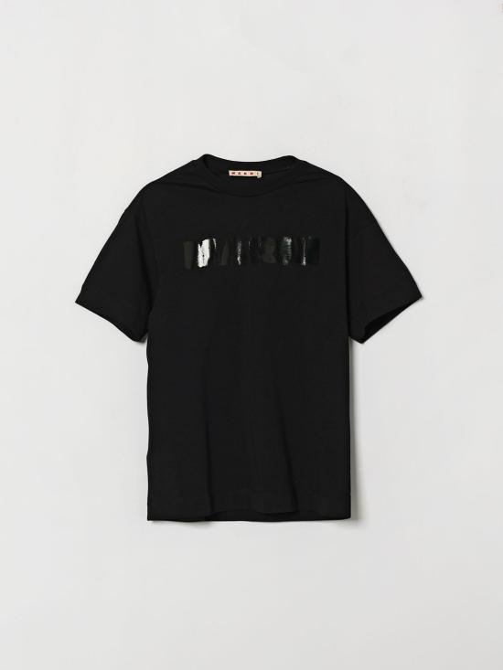 26FW [키즈] 마르니 티셔츠 M01901M00Z1 0M900 Black