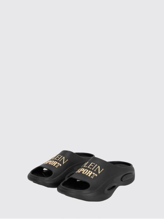 26FW 플레인스포츠 뮬/슬리퍼 PAFSUSG0041STE003N 0202 Black - PLEIN SPORT