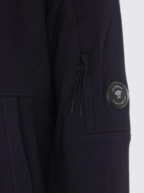 26FW 씨피 컴퍼니 후드 티셔츠 RCCMSS714M005086W 888 Blue - C.P. COMPANY