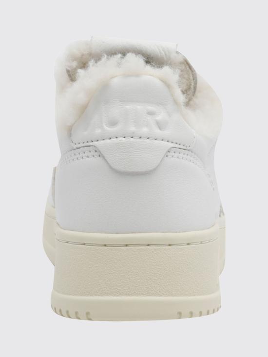 26FW 오트리 메달리스트 로우 레더 스니커즈 AULW SR01 White - AUTRY