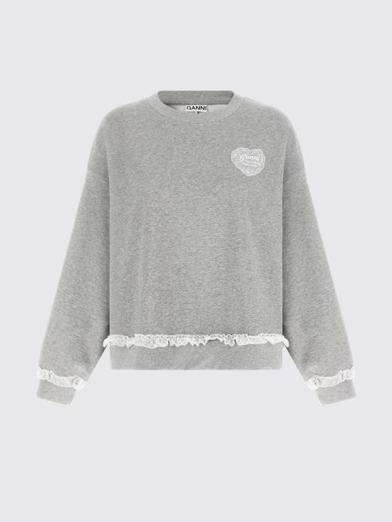 26FW 가니 스웨터 A1060070 920 Grey - GANNI
